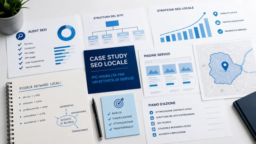 Case study SEO locale per attività di servizi